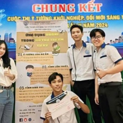 Dự án Khởi nghiệp Drone - Hỗ trợ trẻ tự kỷ